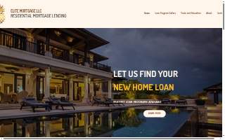 Elite Mortgage LLC website