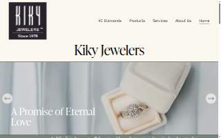 Kiky Jewelers website