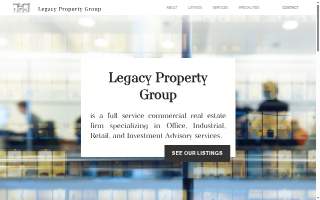 Legacy Property Group LLC website