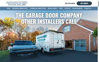 Advanced Door Sales website