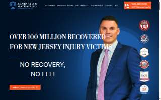 Beninato & Matrafajlo Law website