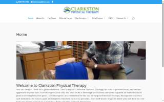 Clarkston Physical Therapy LLC website