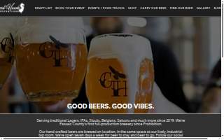 Ghost Hawk Brewing Company website