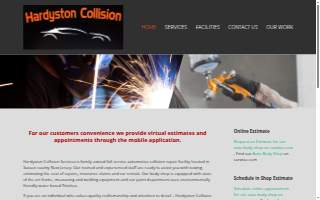 Hardyston Collision Services LLC website