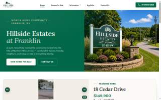 Hillside Estates At Franklin website