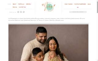 Lira Photography website