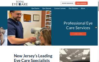 Total Eyecare website