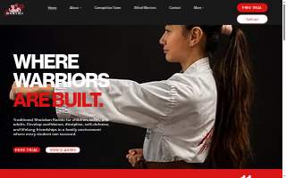 Warriors Dojo of Franklin website