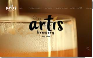 Artis Brewery website
