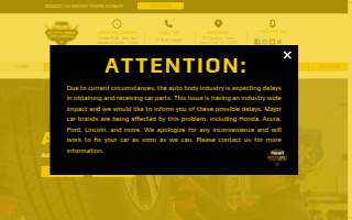 Auto Pro Collision Freehold website