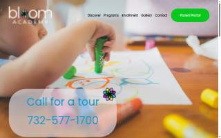 Bloom Academy website