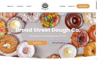 Broad Street Dough Co. website