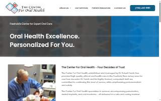 Center for Oral Health website