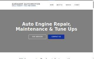 Earhart Automotive website