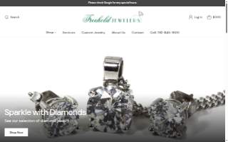 Freehold Jewelers website