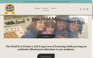 Freehold Montessori School website