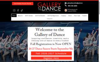 Gallery of Dance website
