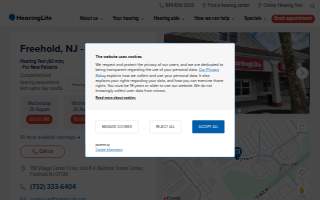 HearingLife of Freehold NJ website