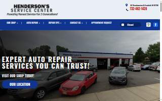 Henderson's Service Center website