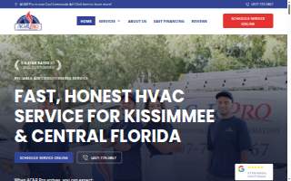 HVAC Equipment Sales Corp website