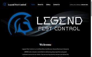 Legend Pest Control website