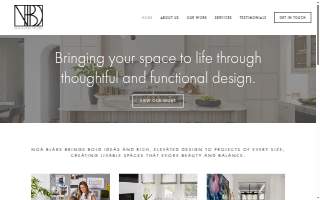 Noa Blake Design of Manalapan website