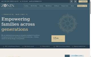 Zonin Wealth Management website
