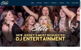 Elite Entertainment website