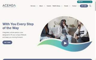 Acenda Integrated Health website