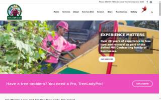 Bethel Mill LLC, Treeladypro.com website