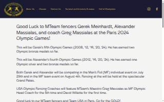 FencingUSA | Fencing New Jersey website