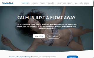 Float Haven Health Spa website