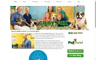 Gray Fox Animal Hospital of Glassboro website