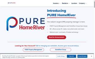 HomeRiver Group Tampa Property Management website
