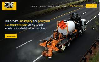 Zone Striping, Inc. website