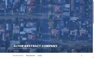 Altor Abstract Co Inc website