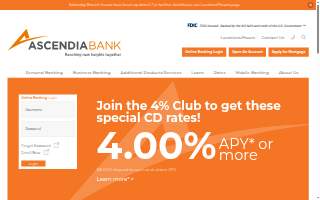Ascendia Bank of Glen Rock website