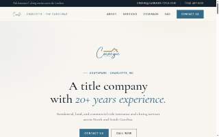 Carnegie Title, LLC website