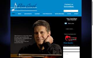Dj Calderon Entertainment website