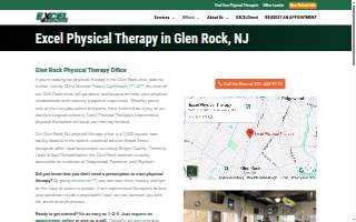 Excel Physical Therapy of Glen Rock website