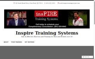 Inspire Training Systems website