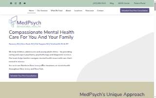 MedPsych Behavioral Health website