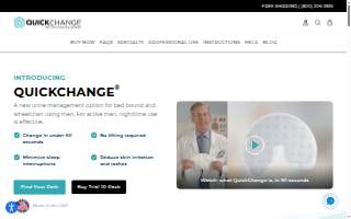 Quick Change - Open 7 Days website