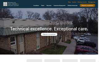 Ridgewood Oral Surgery & Implant Center website