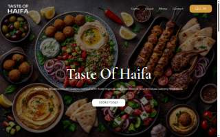 Taste Of Haifa website