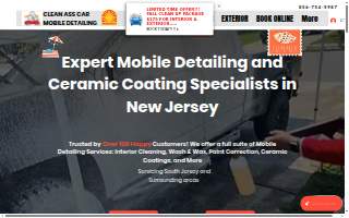 Clean Ass Car Mobile Detailing website