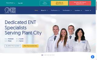 ENT & Allergy Associates - Medford of Gloucester City website