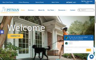 Pitman Animal Hospital of Gloucester City website