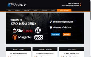 Stack Media Design of Pennsauken website