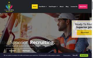 Superior Recruiting Agency of Gloucester City website